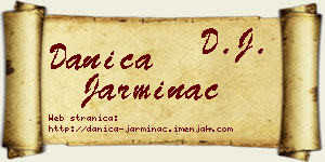 Danica Jarminac vizit kartica